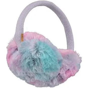 Čepice Klapky na uši Barts FUR EARMUFFS Magenta velikost O/S