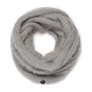 Módní doplněk šála Rip Curl FUZZY CIRCULAR SCARF Light Grey Heat velikost O/S