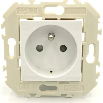 Elektrická zásuvka Elektrická Zásuvka Efapel bílá