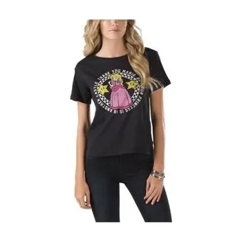 Pánské tričko Tričko Vans PRINCESS CASTLE Black velikost XS