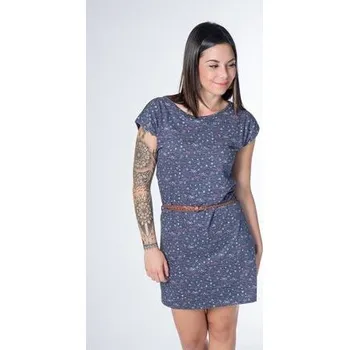 Dámské šaty šaty Alife and Kickin ELLI B Marine Coast Aop velikost L
