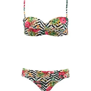 Dámské oblečení Plavky Barts KINKA BANDEAU Black velikost 38