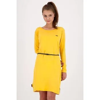 Dámské šaty šaty Alife and Kickin ELLI LONGAK Amber velikost L