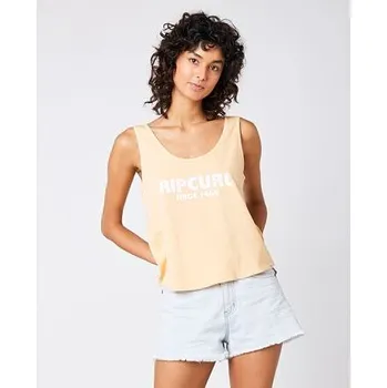Tílko Rip Curl ICONS OF SURF PUMP FONT TANK Blush velikost S