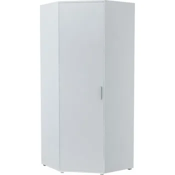 Šatní skříň Matkam BODO Skříň 80 x 182 x 80 cm bílá rohová
