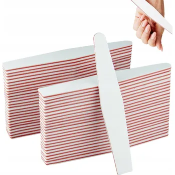 Pilník na nehty Manikúra Pedikúra Coffin 180/240 50 Ks .