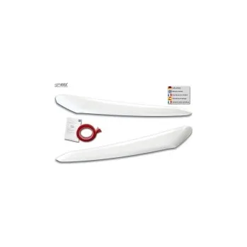 Tuning RDX Racedesign přední mračítka (ABS bílý lesklý plast) Peugeot Boxer -- od roku výroby 2014-