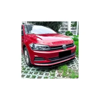 Karosérie Dynamik Style přední difuzor pod nárazník VW Polo (AW) (NE pro R-Line/GTi) -- od roku výroby 2017-