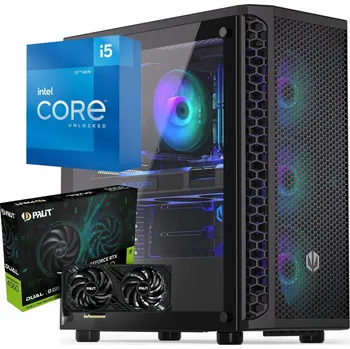 Stolní počítač BSG Raptor Herní Počítač pro Hraní Her i5-12GEN 16GB/512SSD RTX 4060 Win11