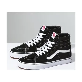 Pánské tenisky Boty Vans UA SK8-HI Black/Black/White velikost 47.0