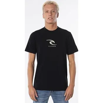 Tričko Rip Curl K-FISH WAVE TEE Black velikost S
