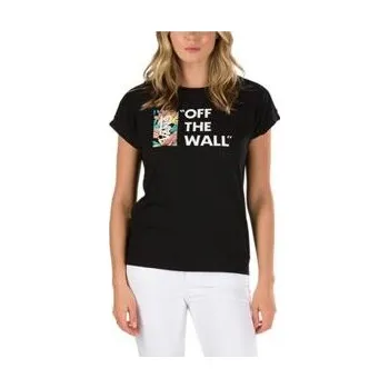 Pánské tričko Tričko Vans TROPICAL LOCK UP Black velikost XS