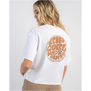 Tričko Rip Curl ICONS OF SURF HERITAGE TEE 2 White velikost L