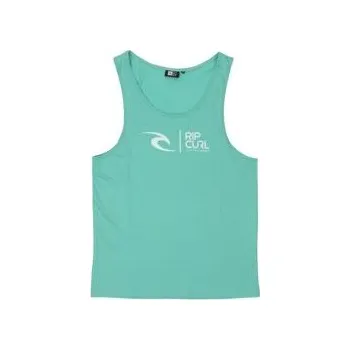 Pánská móda Tričko Rip Curl RIPAWATU SINGLET Pool Blue velikost M