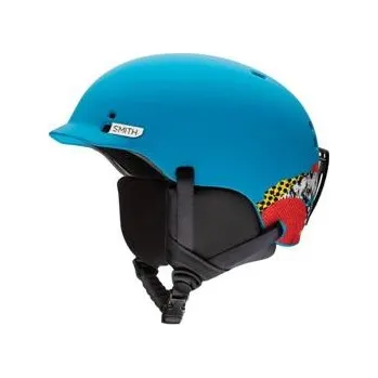 Cyklistická přilba Helma Smith GAGE JUNIOR Matte Cyan Burnside velikost YM