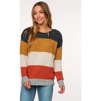 Pánská mikina Svetr Rip Curl SUNRIVER SWEATER Black Marled velikost L