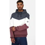 Mikina Alife and Kickin SILVIOAK A Dark Cherry Melange velikost M