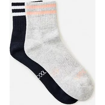 Dámské oblečení Ponožky Rip Curl VAPORCOOL SPORT SOCK 2-PK Multico velikost O/S