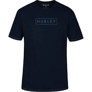 Pánské tričko Tričko Hurley LTWT BOXED TEE SS Armory Navy velikost L