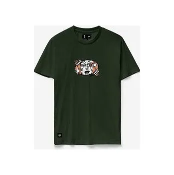 Tričko Globe PEEKING OUT TEE Night Green velikost XL