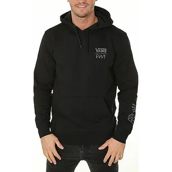 Oblečení a móda Mikina Vans VANS X CULT MIXED BAG SS Black (Multi) velikost S