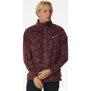 Pánská mikina Mikina Rip Curl PARTY PACK POLAR FLEECE Maroon velikost L
