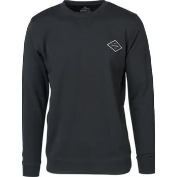 Pánská mikina Mikina Rip Curl ESSENTIAL SURFERS CREW Black velikost S