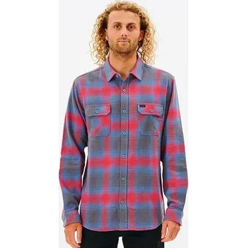 Pánská košile Košile Rip Curl COUNT FLANNEL SHIRT Blue Gum velikost M