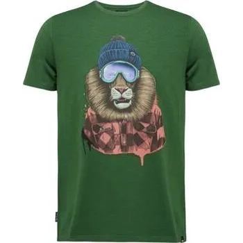 Pánské tričko Tričko Animal SKOAR Forest Green Marl velikost M