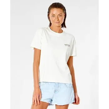 Pánské tričko Tričko Rip Curl LUNAR TIDES RELAXED TEE Bone velikost L