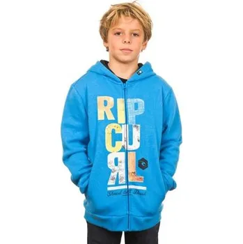 Chlapecká mikina Mikina Rip Curl BLOCK SCRIPT HZ FLEECE Bleu Malibu velikost 14