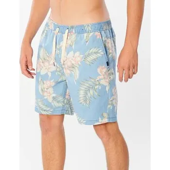 šortky Rip Curl ORB PRINT ELASTIC WAIST Light Blue velikost M