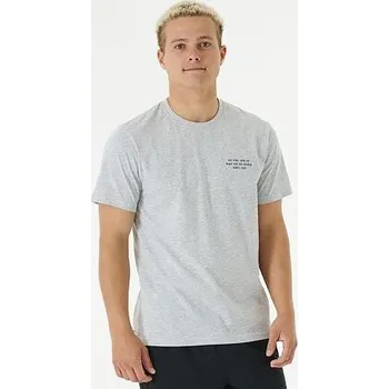 Pánské tričko Tričko Rip Curl VAPORCOOL&nbsp;PREPARE TEE Grey Marle velikost L