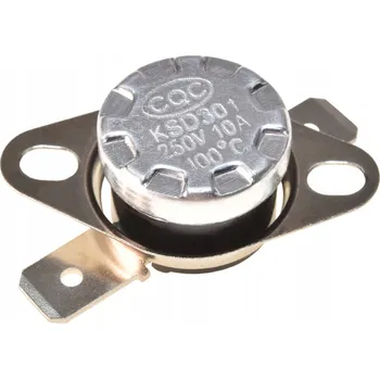 vypínač Termostat KSD301 10A NO, rozpínací, 120°C