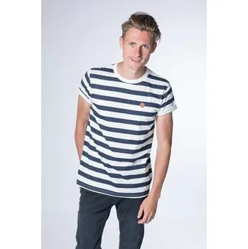 Pánské tričko Tričko Alife and Kickin NIC B Marine Stripes velikost M