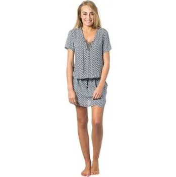 Dámské šaty šaty Rip Curl ISLAND LOVE DRESS Black velikost XL
