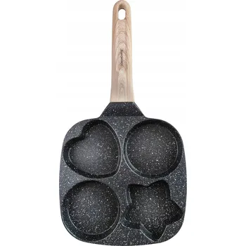 Pánev s mramorovým povrchem 4 sekce KB-7807 černá Klausberg