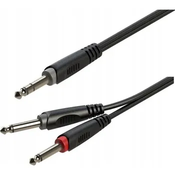 Audio kabel Kabel Roxtone jack 6,3 mm – jack 6,3 mm 6 m