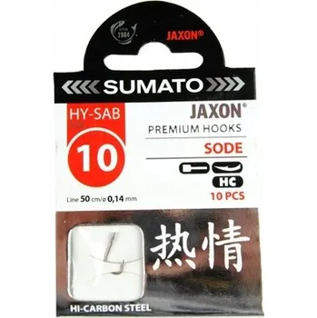Rybářský háček Jaxon Sode brouzdaliště, splávek, návazec, protihroté Háčky , 10 ks