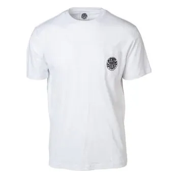 Tričko Rip Curl ORIGINAL WETTY SS POCKET TEE Optical White velikost S