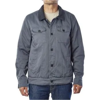 Pánská casual bunda Bunda Hurley TRUCK STOP JACKET Dark Grey velikost M