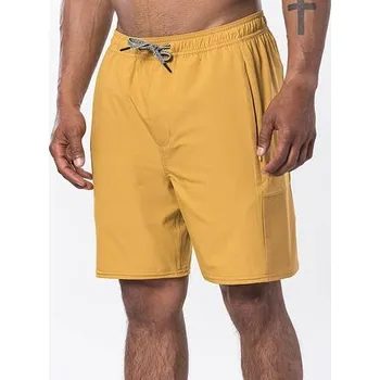 Pánské kraťasy šortky Rip Curl UNAGI VPC WALKSHORT Mustard velikost XL