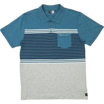 Tričko Rip Curl RAPTURED POLO Blue Marle velikost M