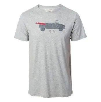 Pánské tričko Tričko Rip Curl VAN SURF TEE Cement Marle velikost XXL