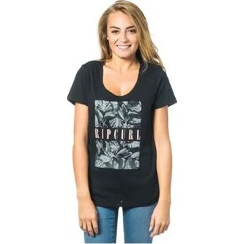 Pánské tričko Tričko Rip Curl MIA FLORES TEE Black velikost M