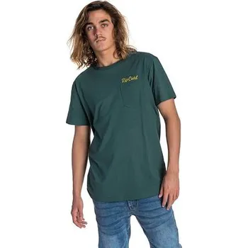 Tričko Rip Curl ON DA GUN S/S TEE Forest Green velikost XL
