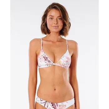 Dámské plavky Plavky Rip Curl TALLOWS FIXED TRI White velikost XS