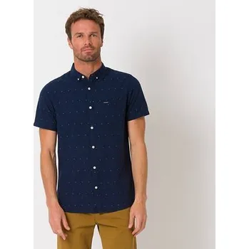 Košile Animal DOBBY Dark Navy velikost L