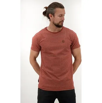 Pánské tričko Tričko Alife and Kickin NICAK Chestnut velikost 3XL
