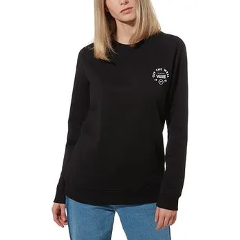 Pánská móda Mikina Vans ATTENDANCE CREW Black velikost XS